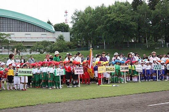 八戸市幼児サッカー大会